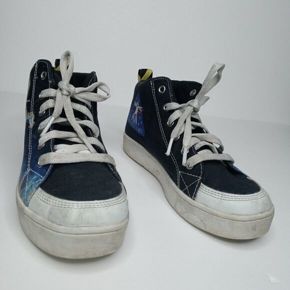 Skechers nasa lace up sneakers kids size 3 - Picture 3 of 8